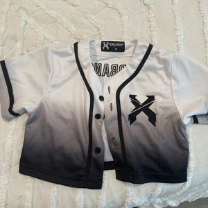 official excision cropped jersey size small never worn